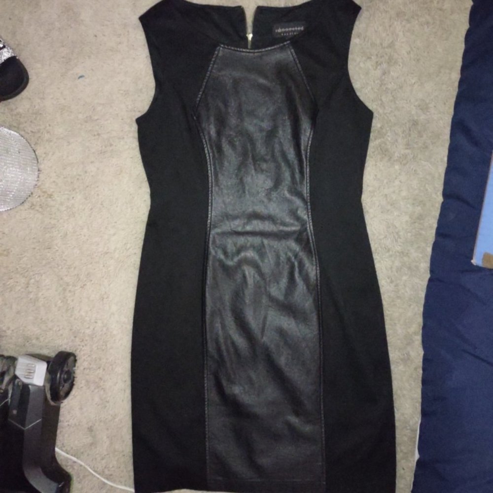 Black cocktail dress